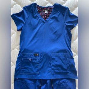 Koi Scrub Set Galaxy Blue
